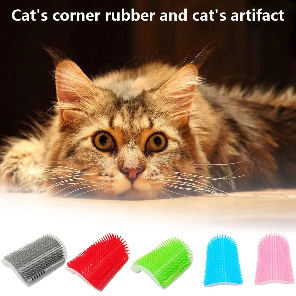 

Corner Comb Funny Cat Artifact Cat Toy Cat Supplies Cat Self-Grooming Brush