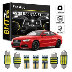 Voiture LED lumière intérieure lampe pour Audi A5 S5 RS5 B5 coupé B6 B8 B9 8TA 8T3 2007 2008 2009 2010 2011 2012 2013 2014 2015 2016 2017 