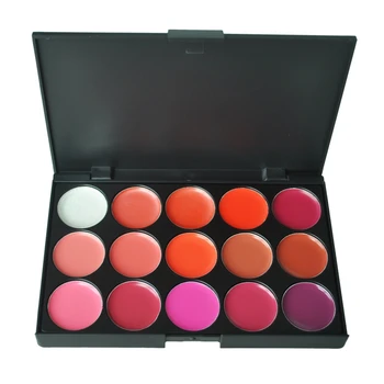 

Red lips lip gloss 15 colors makeup pro palette