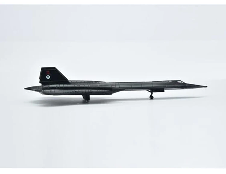 飛行機モデルSR-71ブラックバード偵察,アロイ飛行機モデルsr71 1:200,金属製,DIY