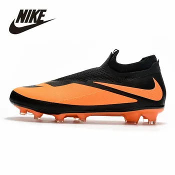 

Nike Phantom Vision Elite DF FG Soccer Cleats Knitting Sneakers Men Low Gang Football Shoes Flyknit Training Soccer Shoes 39-45