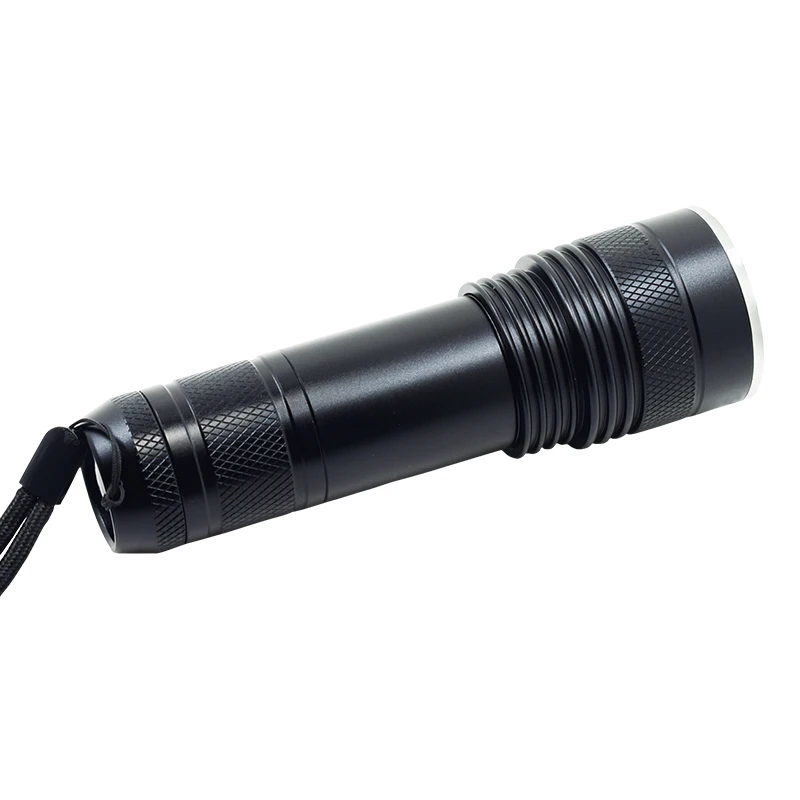 Super Bright Waterproof LED Scuba Flashlight Portable Underwater Hunting 2 Modes Diving Flashlights Outdoor Camping Torch Lamp