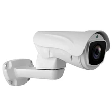 Новая Металлическая IP PTZ цилиндрическая камера 100 м IR ночного видения Поворотная камера с увеличительным объективом 2MP 5mp 4X 10X зум HD сетевая камера видеонаблюдения ONVIF с аудиовходом POE