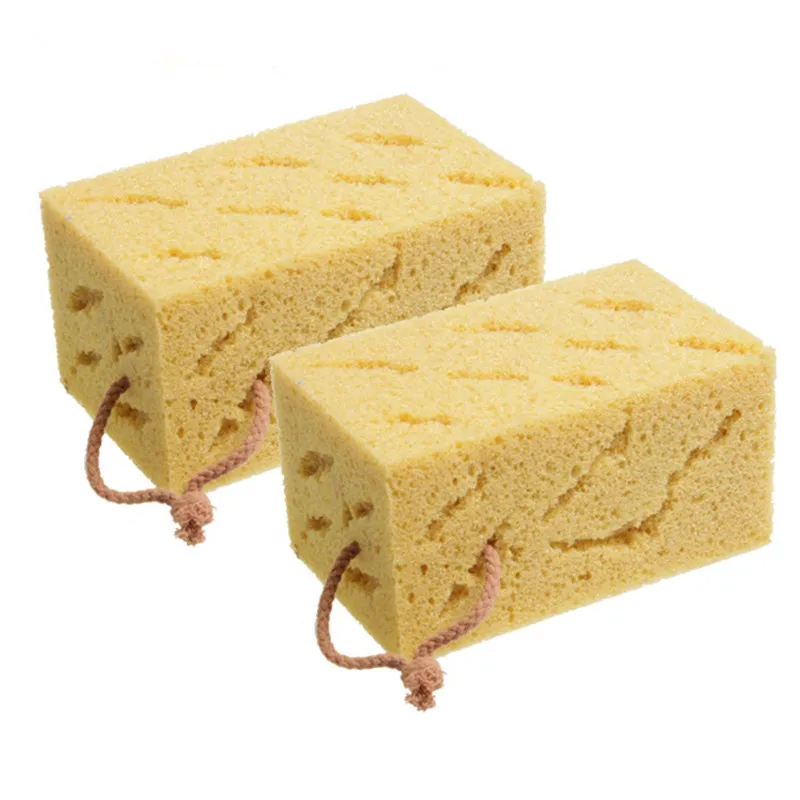 

2 Pcs/Set Magic Car Wash Sponge Strong Cleaning Cellular Car Clean Sponge Brush Auto Care Car Accessories 20*11*9CM