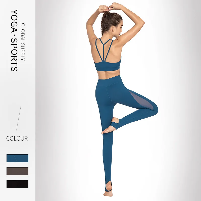 

2 piece set women Yoga set High quality Workout clothes for women Fitness clothing Active wear Workout set women Sport Yoga suit