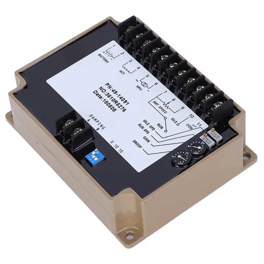 

Generator Speed Controller Mechanical Speed Control Board Controller 4914091 Electronic Governor for Diesel Engine