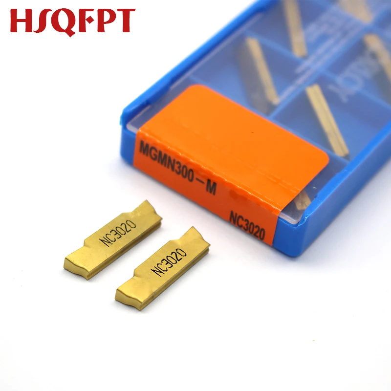 10 шт. MGMN300 M NC3030/NC3020/PC9030 3 мм пазовые твердосплавные вставки MGMN300-M токарный станок резец токарный инструмент для обрезки и пазовки