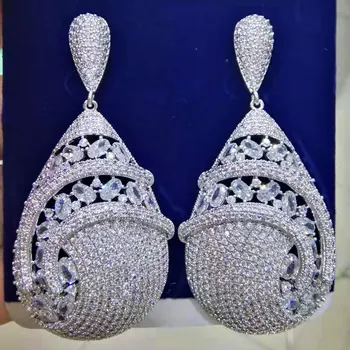 

GODKI Trendy Water Drop Earrings For Women Bohemian Earrings Geometric Drop Earring 2020 Brincos Female DIY Fashion Jewelry