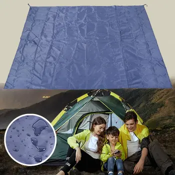 

Camping Canopy Oxford Cloth Shade Sail Shelter Camping Mat Shade Canopy Gazebo Grey Travel Moisture Proof Waterproof Outdoors