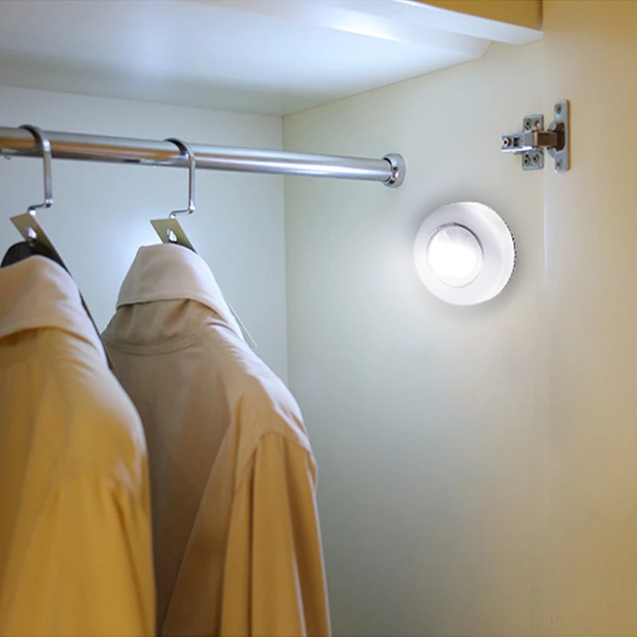 COB LED Under Cabinet Light Wardrobe Cupboard Closet Kitchen Light Bedroom D4S3 