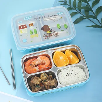 

Lunch Box Independent Lattice Meal Prep Food Containers Childrens Plastic Lunch Box Lids Reusable Microwavable