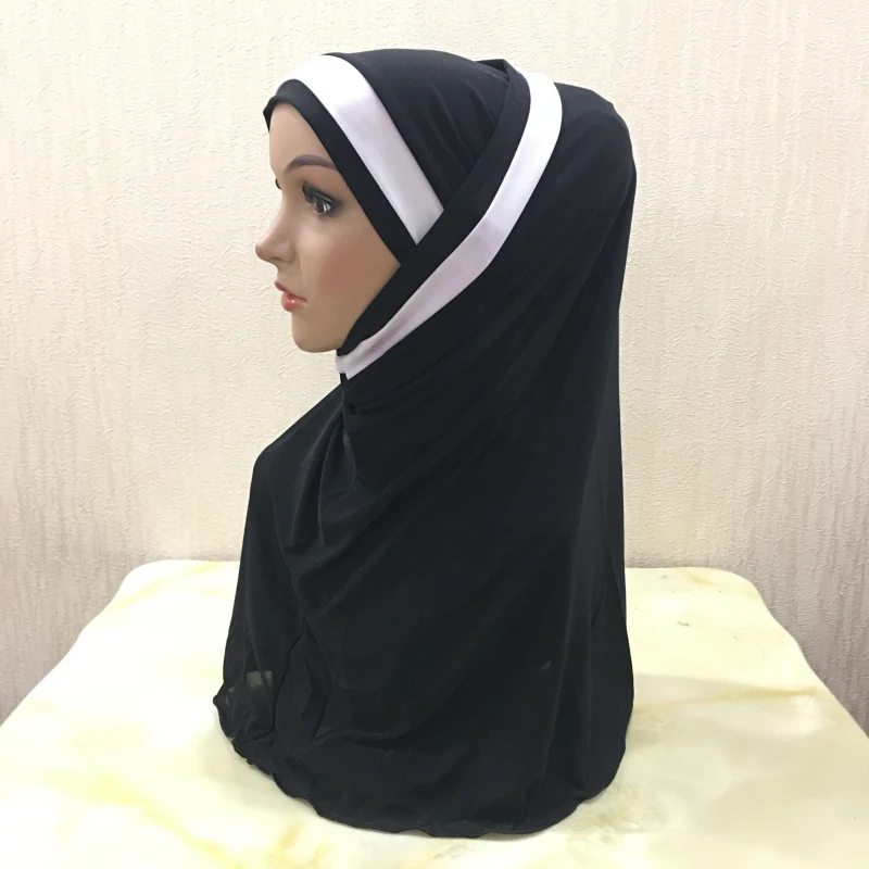 Islamisch Stil Kopftuch Hijab kopftücher Leicht Unter Schal Knochen Bonnet