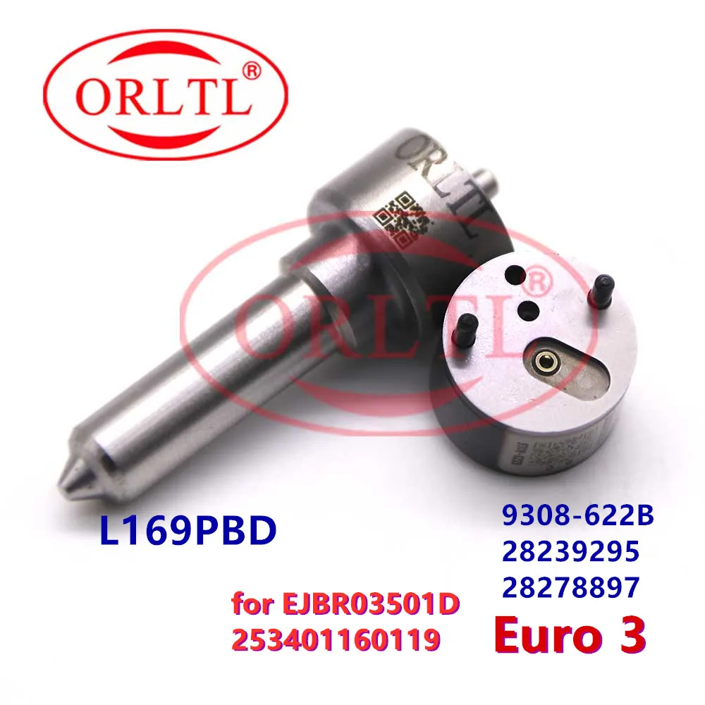 Ремкомплекты форсунок 9308-622B L169PBD (7135-627) для моделей EJBR03501D 253401160119 евро 3 TATA (TELCO) Safari