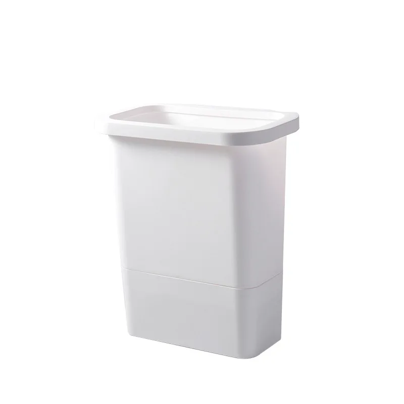 Кухонный шкаф дверь подвесная корзина для мусора удобный Чан для мусора кухня мама хороший помощник с ящиком контейнер для мусора - Цвет: White-Drawer -Rear