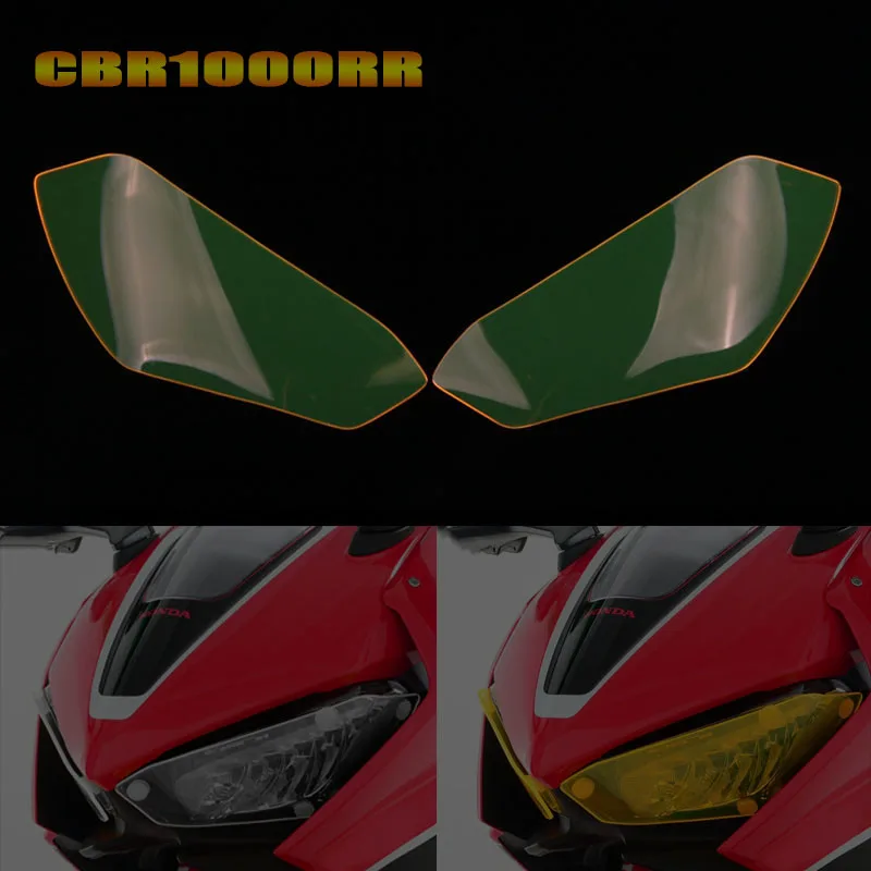 

For HONDA CBR1000RR CBR 1000 RR CBR 1000RR 2017 2018 Motorcycle Headlight Guard Head Light Shield Screen Lens Cover Protector