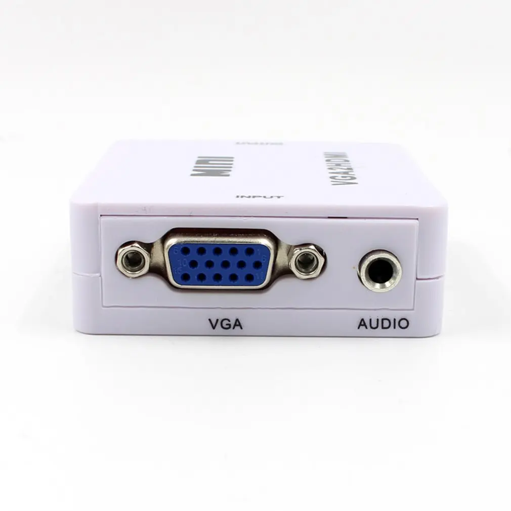 Hdmi a Vga con Audio Hdmi Al Cavo Adattatore Vga con Audio Hd di Conversione Hdmi Adattatore Suppor