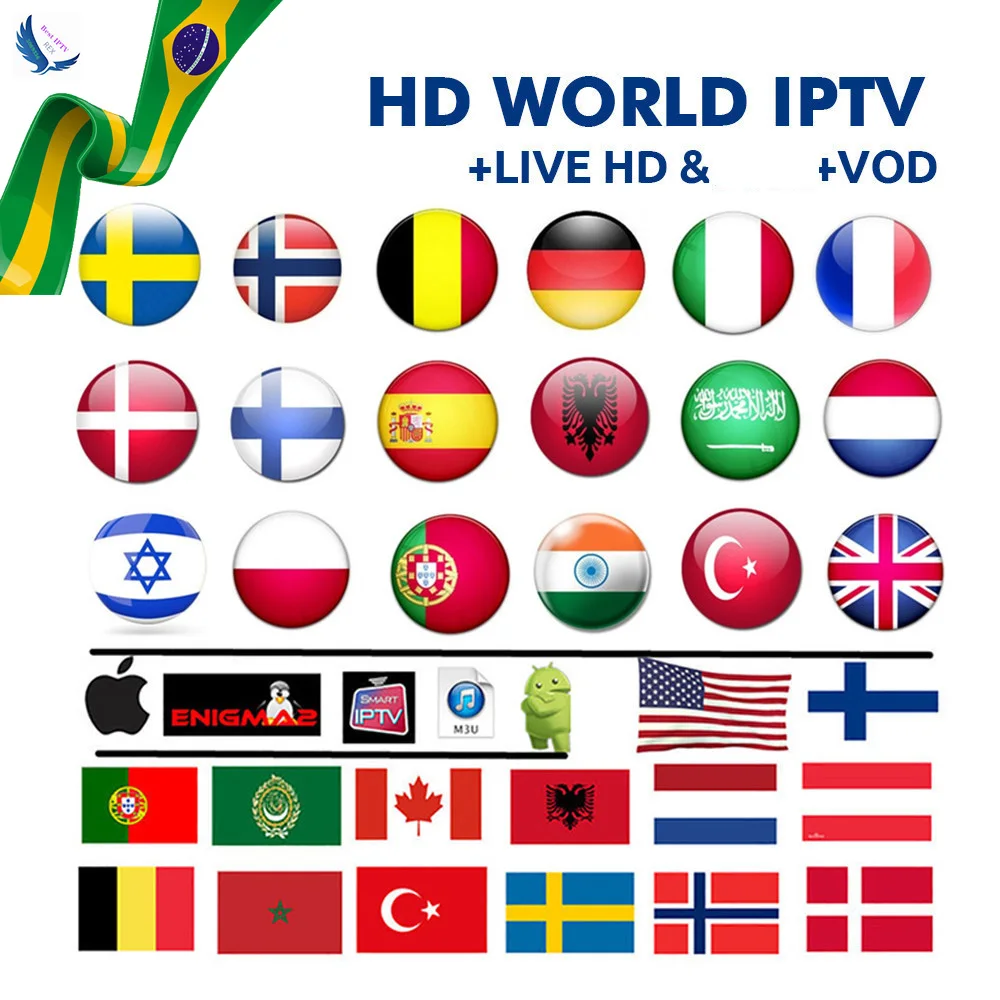 IPTV 7500+ Live& vod каналы и Vod 4k HD лучшая Европа XXX IPTV арабский Швеция Великобритания США французская Америка IPTV для M3U Android Apk