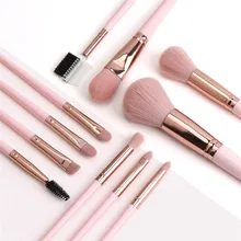 Makeup Brush Set 7/11pcs Professional High Quality Makeup Brushes Foundation Eyeshadow Eyebrow Eye Make up Brush Set Tools Kit 5pcs eye makeup set eyeshadow eyebrow brush flat head brush angled brush foundation brush cosmetic brush kit