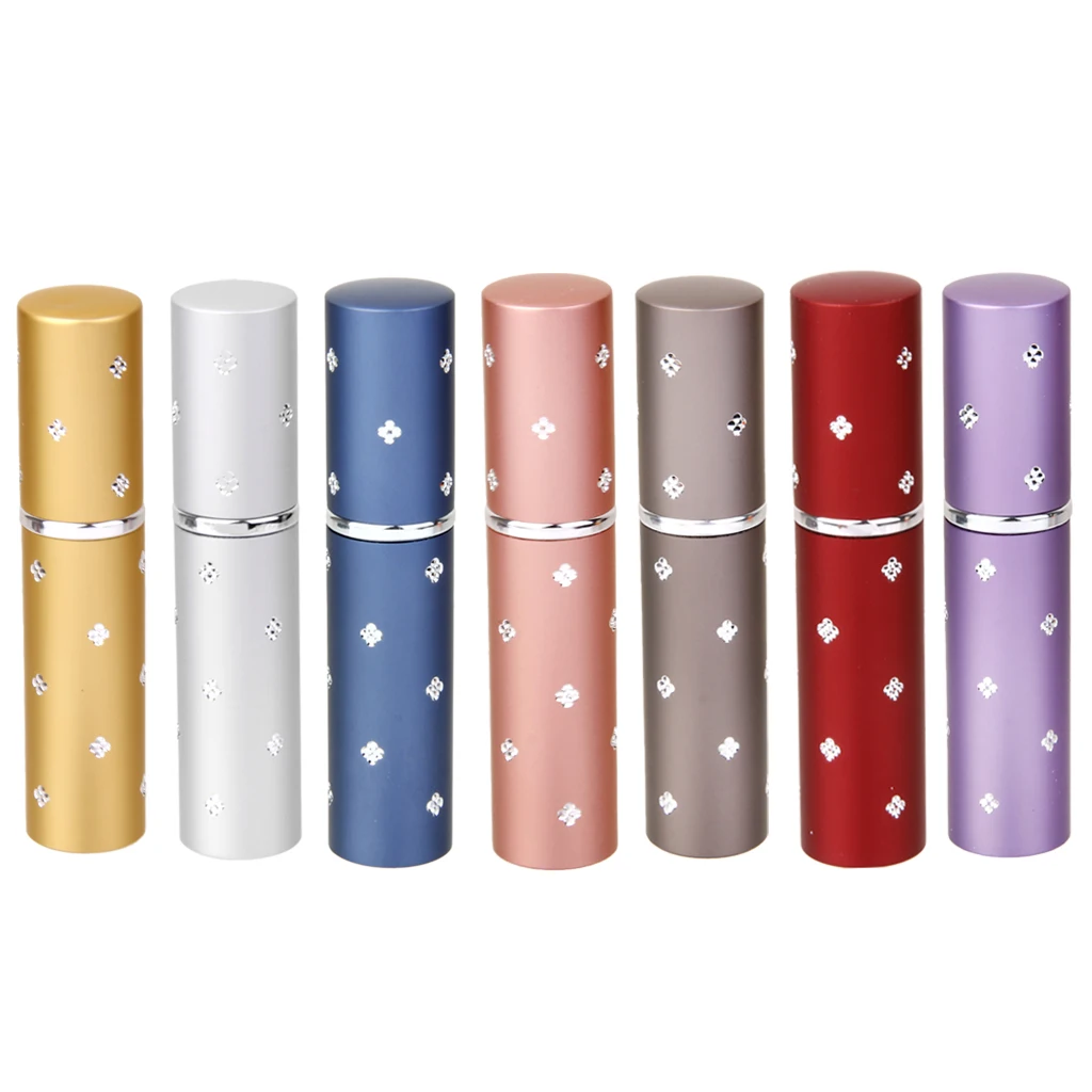 6ml Travel Purse Refillable Perfume Scent Aftershave Atomizer Empty Spray Bottle
