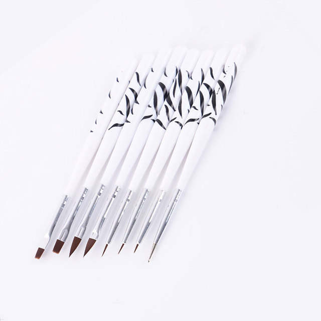 PCS /SET Nail Brush Kolinsky New Engraving Dotting Drawing Painting UV Gel Carving Pen Acrylic Beauty Nail Art Nail Tools