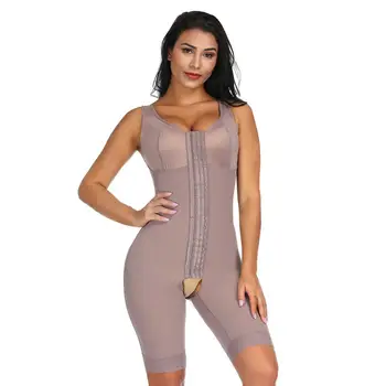

Women Shapewear slimming Body Shaper Floral Lace Wide Straps Hooks Bodysuit Tummy Control underwear plug size