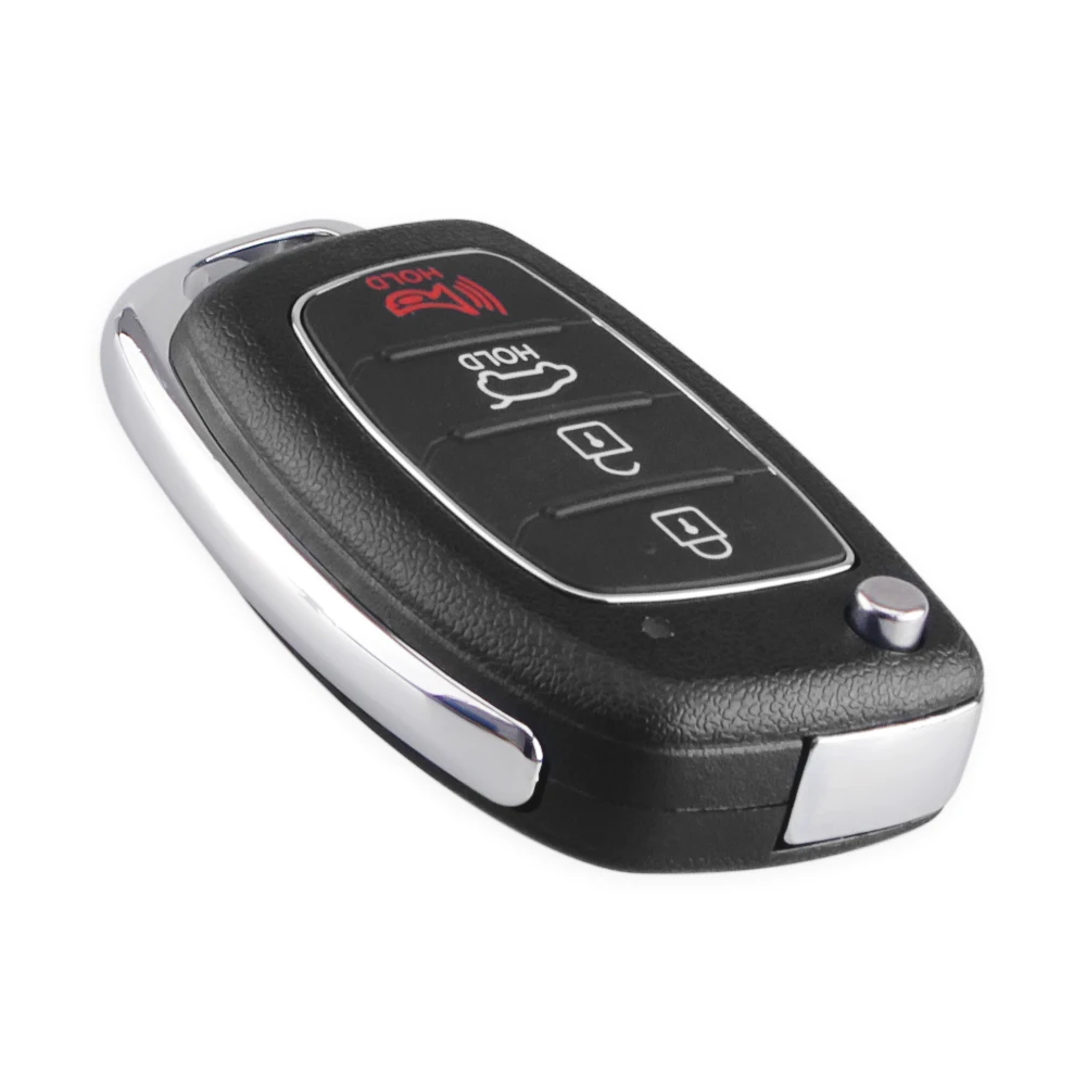 US $52.37 KEYYOU 20X Flip Car Remote Key Shell For Hyundai HB20 ELANTRA Santa Fe IX35 IX45 I40 Accent 34 Buttons Folding Key