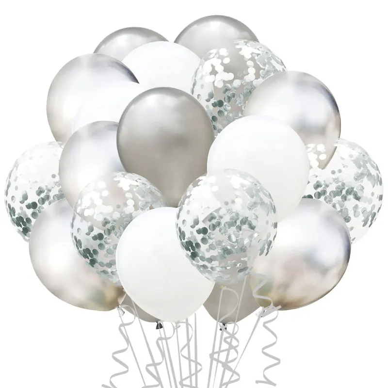 Зеленые Синие металлические воздушные шары из воздушных шаров Deco из воздушных шаров для дня рождения, гелиевые конфетти, украшения для дня рождения, Детские перламутровые шары