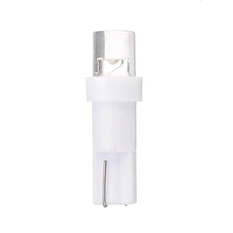 10pcs 12V T5 37 74 70 LED Car Dash Board Light Dashboard Warning Indicator Instrument Gauge Lamp Bulb White