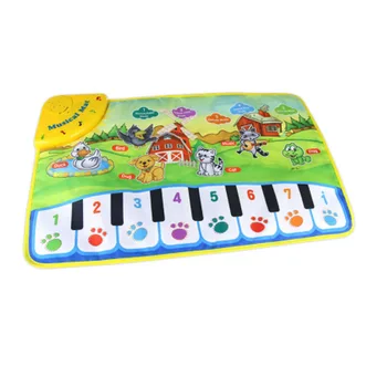 

Baby Activity Pad Music Play Carpet Mat Children Crawling Piano Carpet Educational Musical Toy Kids Touch Play Mat Infant Gift