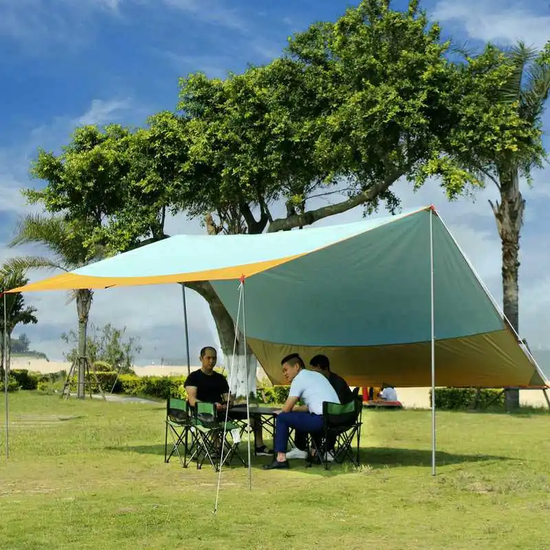 Навес для кемпинга солнцезащитный тент вечерние палатки Большая