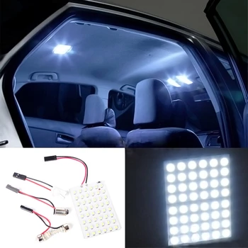 

Car led car light lamp board 1210/3528 48SMD led car reading light (with 3 adapters T10, BA9S, double tip)