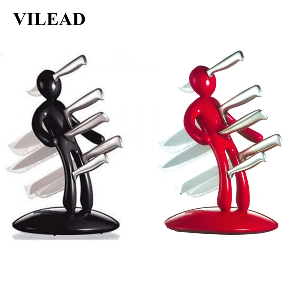 Vilead Stainless Steel Humanoid Magnet Knife Holder Novelty