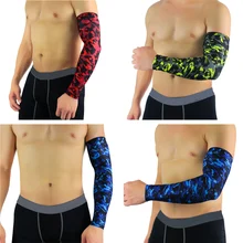 Спортивная Защитная Экипировка поддерживает фитнес-защиту рукав камуфляж шаблон