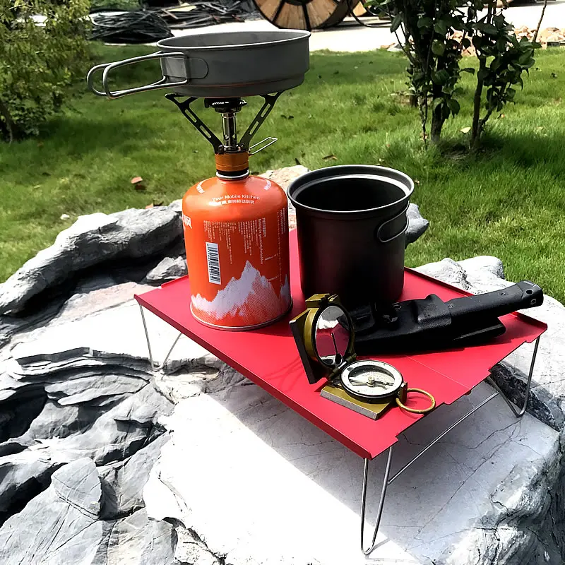Portable camping table portable desk