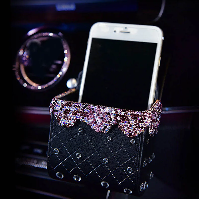 Purple-Crystal-Car-Ornaments-Decoration-Diamond-Steering-Wheel-Covers-Female-Girls-Car-Ashtray-Rhinestone-Pendant-Car-03