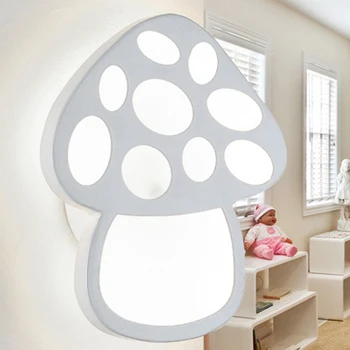 

Corridor Aisle Romantic Hallway LED Wall Lamp Indoor Home Decor Lighting Sconce Hotel Mushroom Shape For Bedroom Living Room