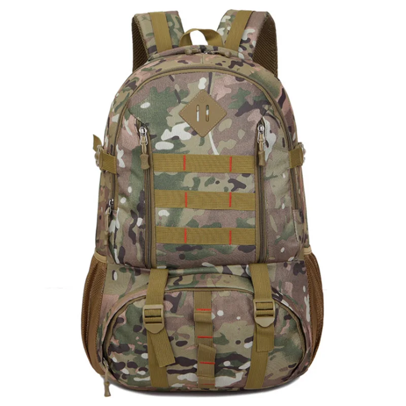 

50L Backpack Waterproof Hiking Hunting Backpack Tourist Rucksack Sports Bag Mountaineering Bag Backpack Camouflage1