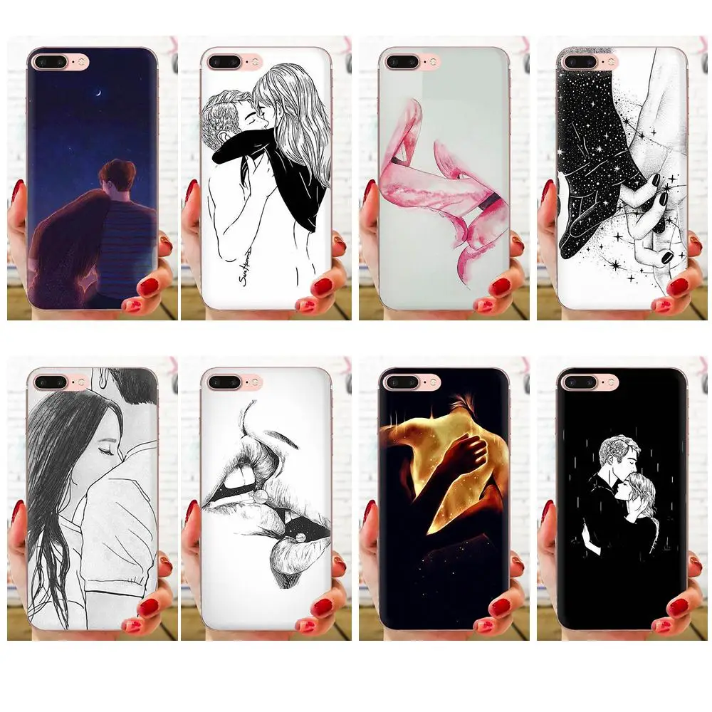 TPU New Arrival For LG G2 G3 G4 G5 G6 G7 K4 K7 K8 K10 K12 K40 Mini Plus Stylus ThinQ 2016 2017 2018 Two People's Love | Мобильные