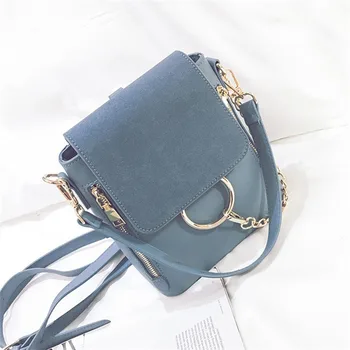 

2020 new fashion casual bag zipper solid color portable backpack women backpack travel backpack