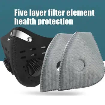 

PM2.5 Multi-layers Anti-dust Breathable Outdoor Sports Cycling Fack Mask Filter