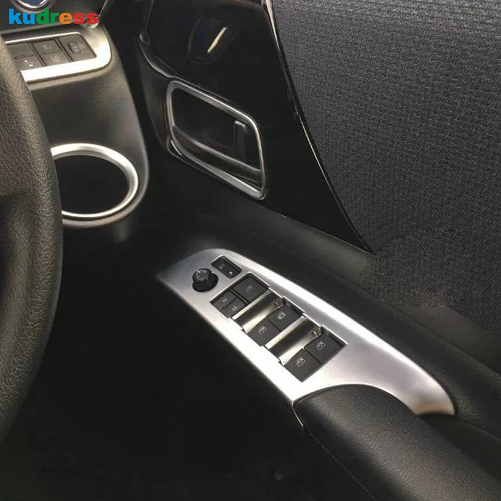 Аксессуары для интерьера автомобиля Toyota Sienta 2nd Ge XP170 2015 2016 2017 ABS Matte Window Lift Switch Panel