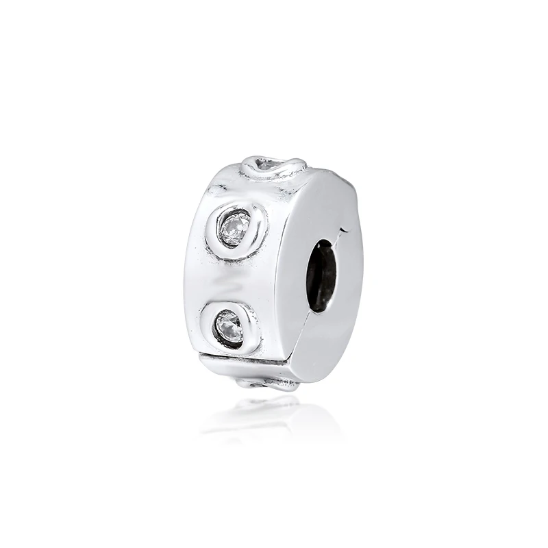 CKK Fit Pandora браслет сверкающая Корона о-образный зажим бусины для Подвески для изготовления украшений Стерлинговое Серебро 925 оригинальные бусины Шарм Kralen