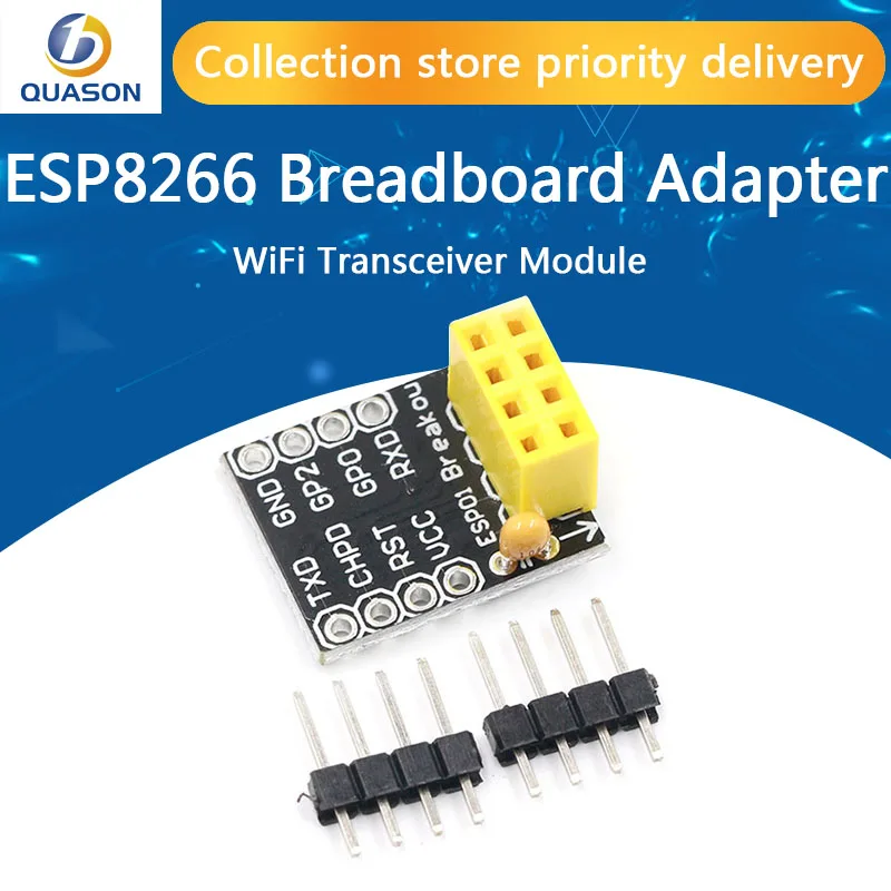 10 шт. адаптер для макетной платы ESP8266 фото модели последовательный к модулю
