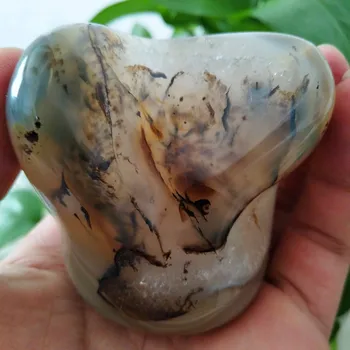 

Natural water plant agate stonePalm stone plaything stone yoga stone exercise stone material