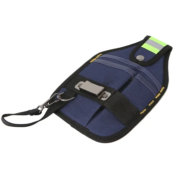 

3-Pocket Professional Electrician Tool Bag Tape Buckle Work Belt Pouch for tools