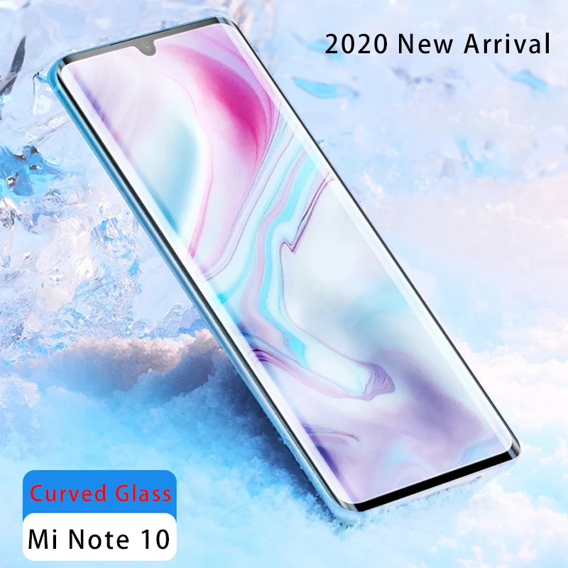 2 в 1 Защитная пленка для объектива камеры для Xiaomi Mi Note 10 CC9 Pro HD полное покрытие изогнутое закаленное стекло для Xiaomi Mi Note 10