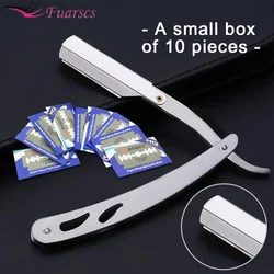 Fuarscs Double Edge Razor Blades Men'S Razor Blades Shaving Stainless Steel Double Razor Shaving Blades For Smooth Precise Clean