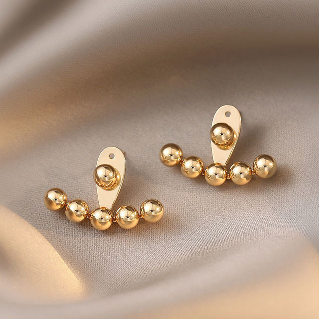 fashion contracted Heart Pearl fine earrings joker sweet elegant temperament Women Drop earrings