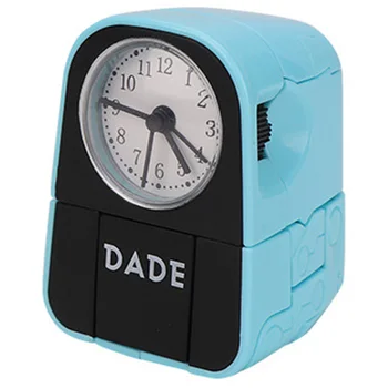 

Boy Kids Alarm Clock Cartoon Robot Dog Desk Clock Toy Bedroom Wake Up Clock Travel Desktop Needle Clocks
