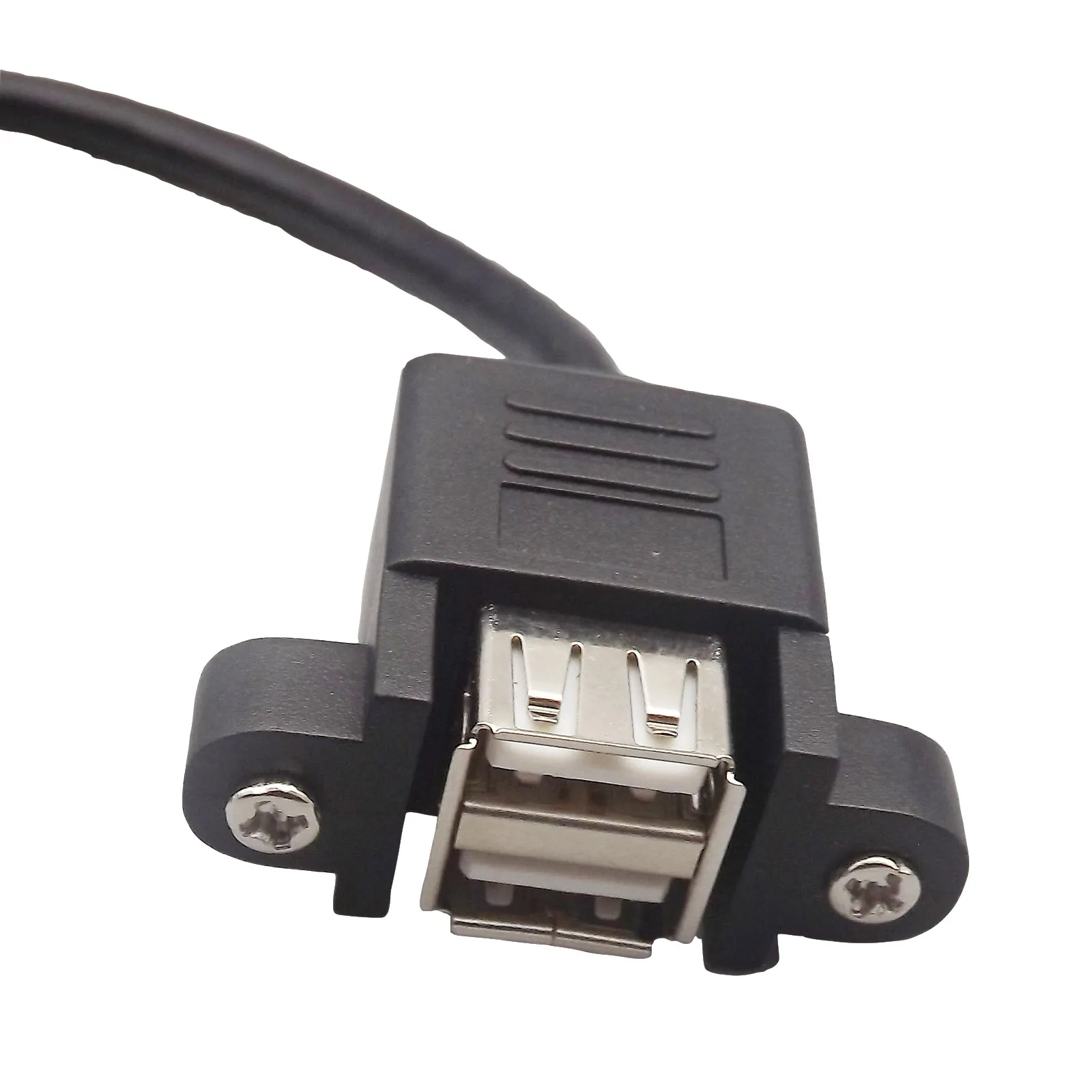 Шт. 1 см шт. 50 см/см 30 см 2 USB 2,0 Женский Панель Крепление к материнской плате 10Pin PCB разъем заголовок кабель
